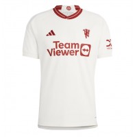 Camisa de Futebol Manchester United Equipamento Alternativo 2023-24 Manga Curta